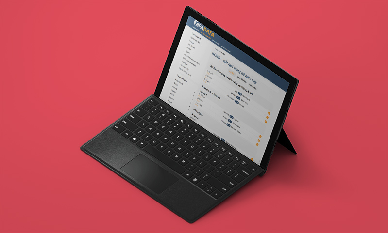 Fifadata.com – Bảng tỷ số cập nhật trong 0.3 giây
