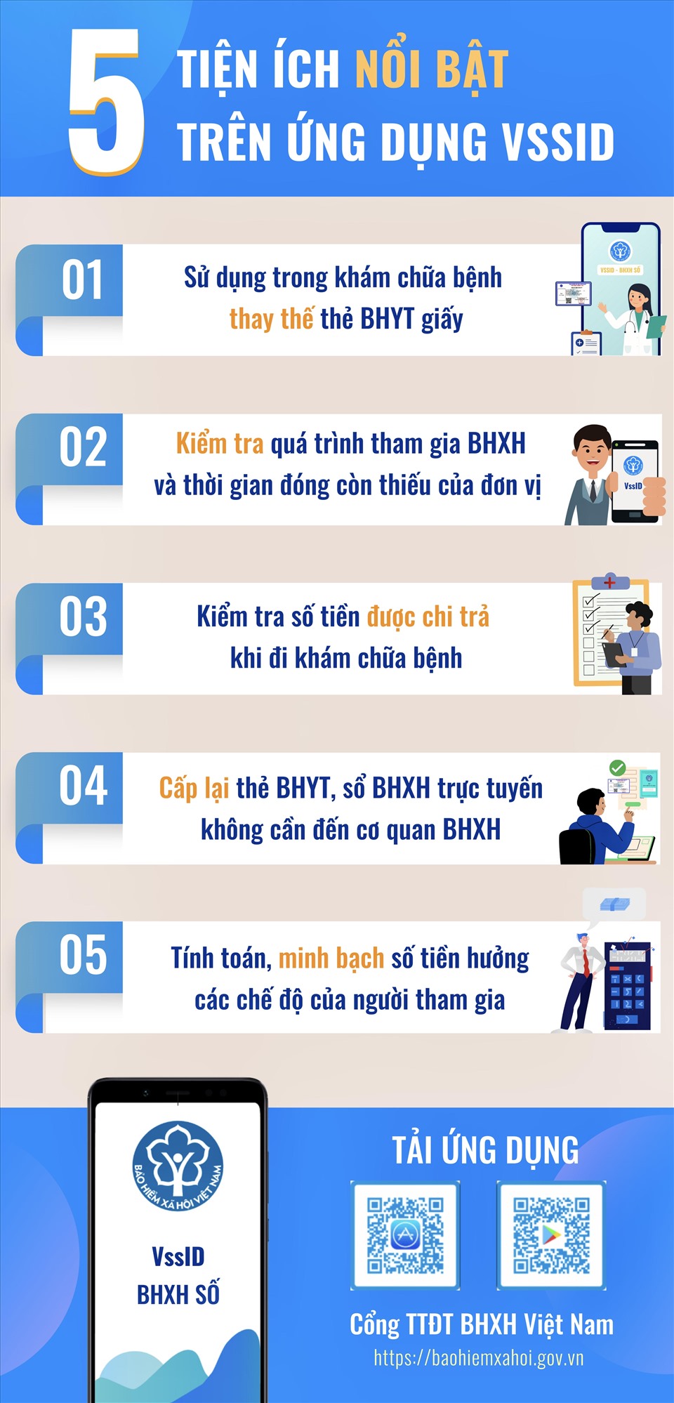 Tiện ích nổi bật